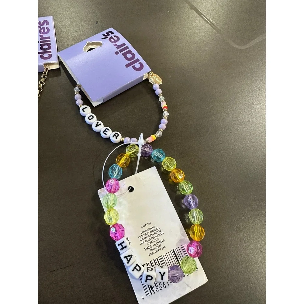 Claire's‎ Kids Valentine Jewelry Set Necklaces Bracelets Earrings